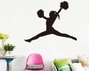 Acclamation de joie Fille Silhouette